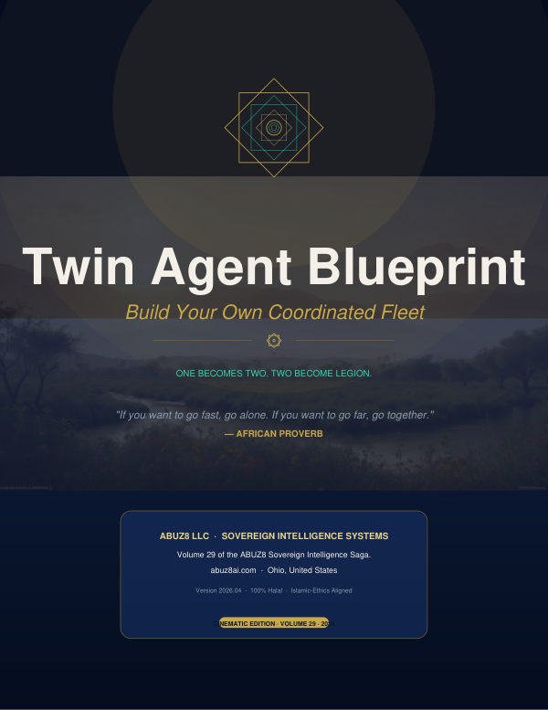 Twin Agent Blueprint cover